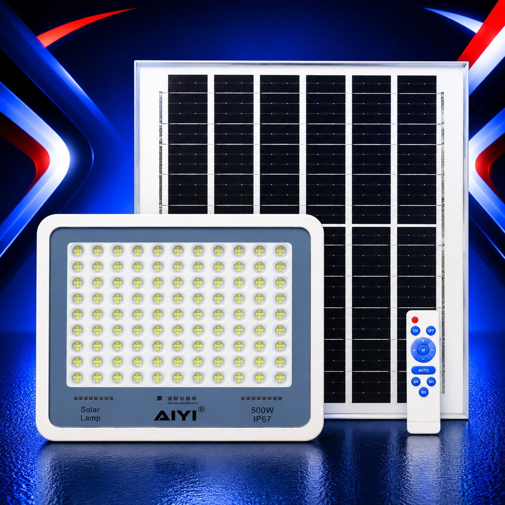 800W Solar Flood Light