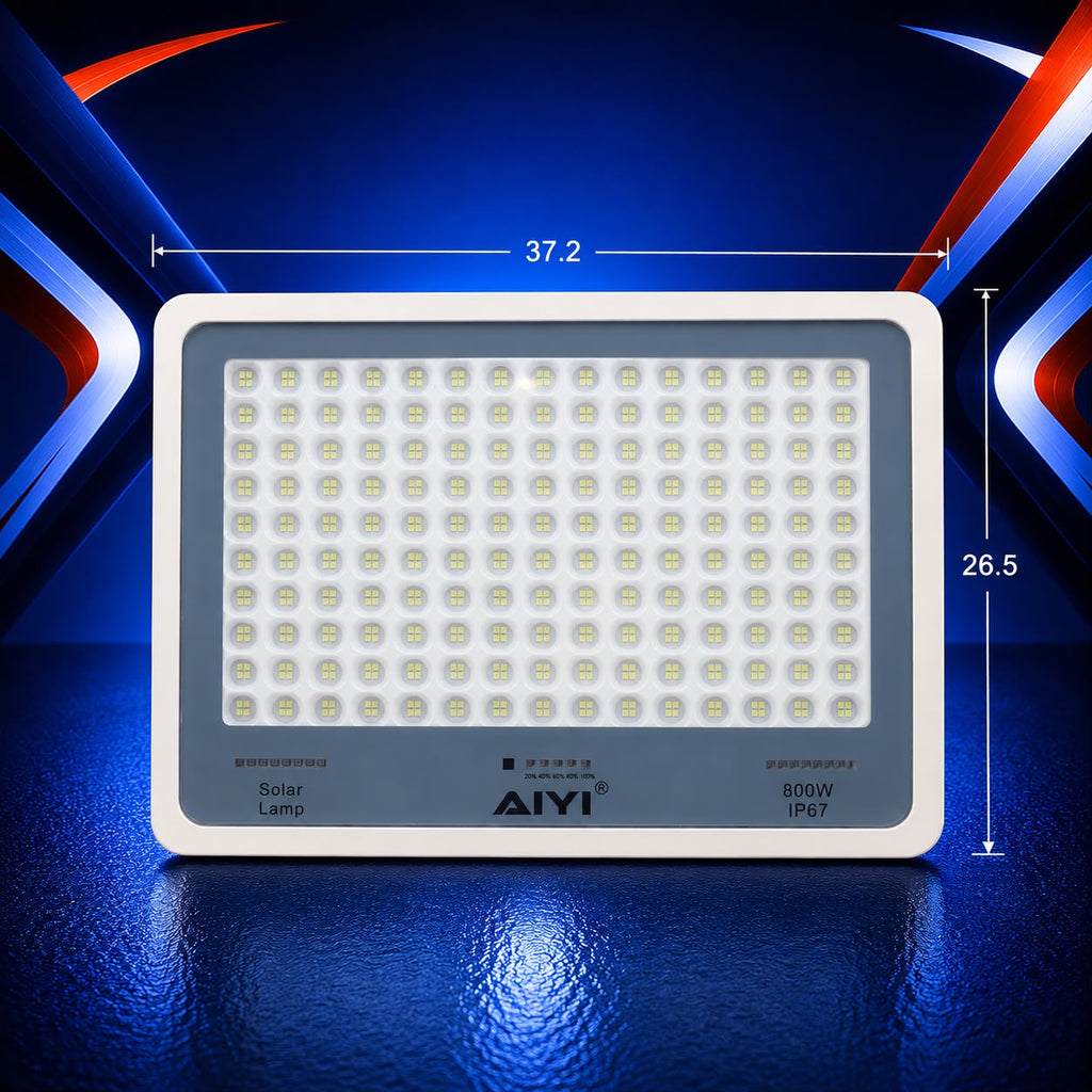 800W Solar Flood Light