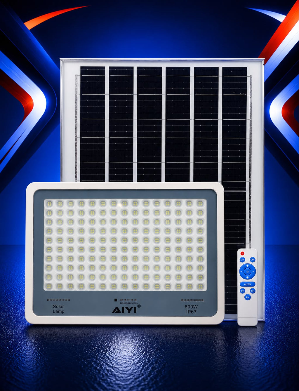 500W Solar Flood Light