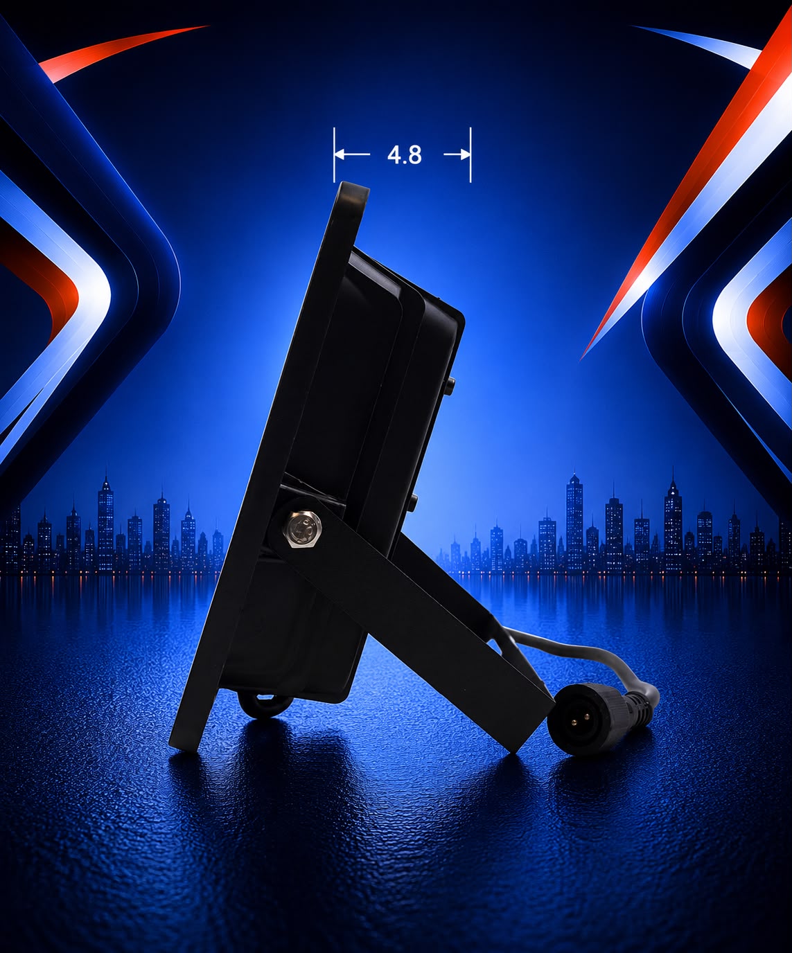 50W Solar Flood Light