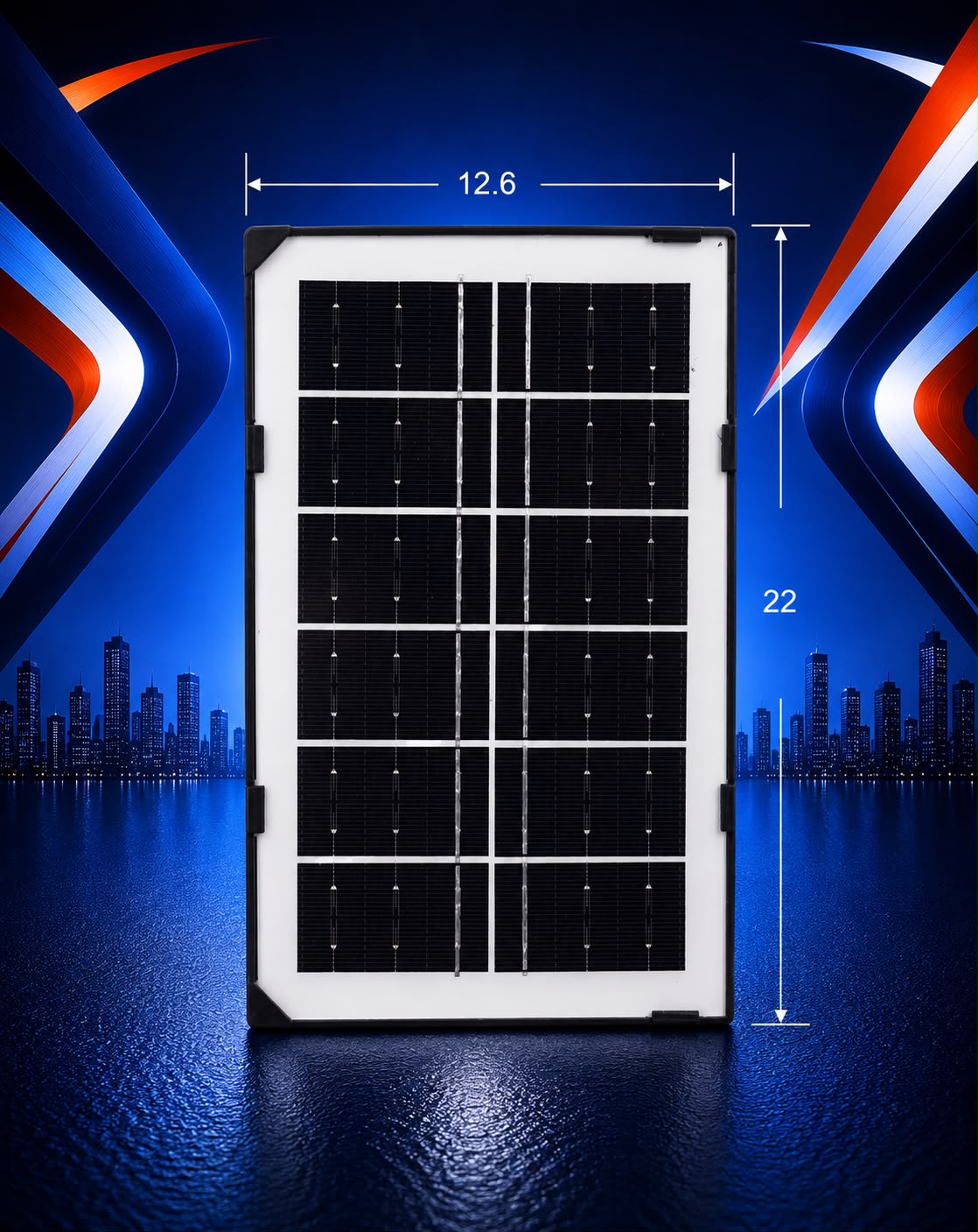 50W Solar Flood Light