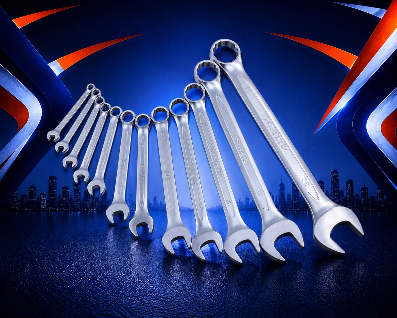 12-Piece Combination Wrench Set