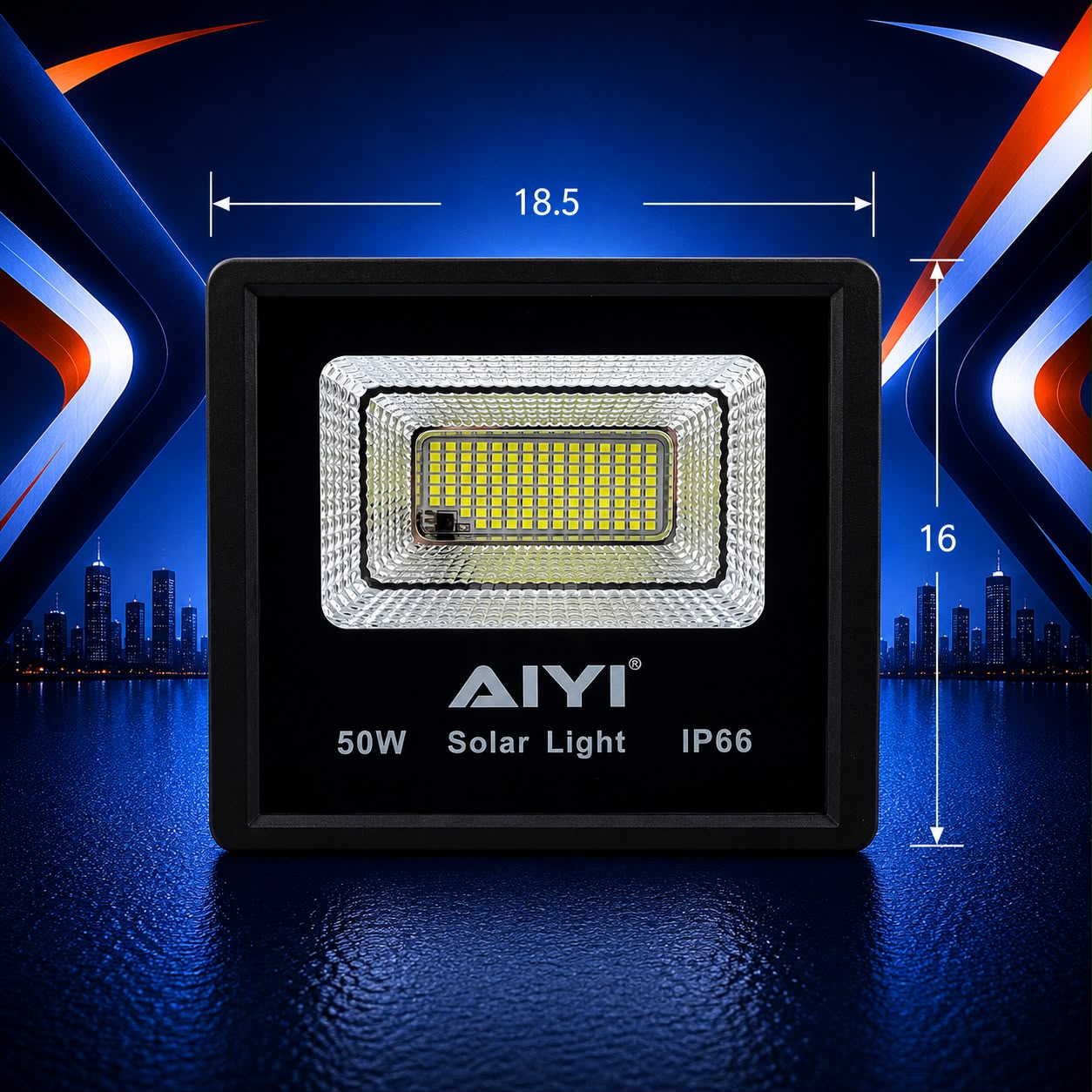50W Solar Flood Light