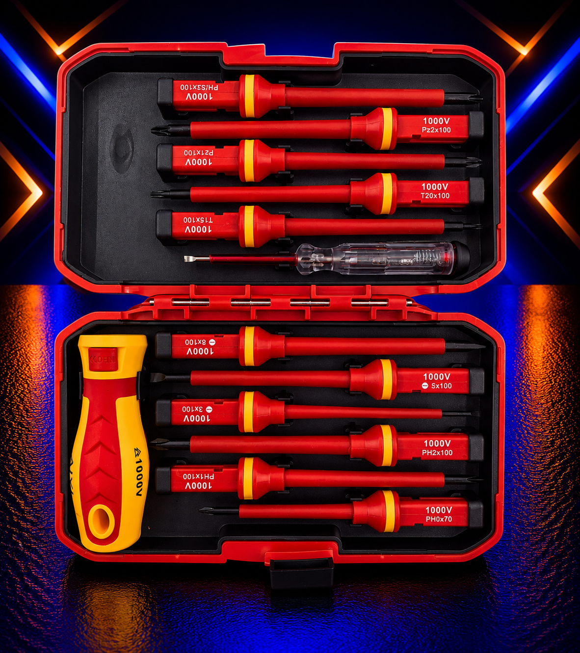 1000V Insulated Screwdriver Set