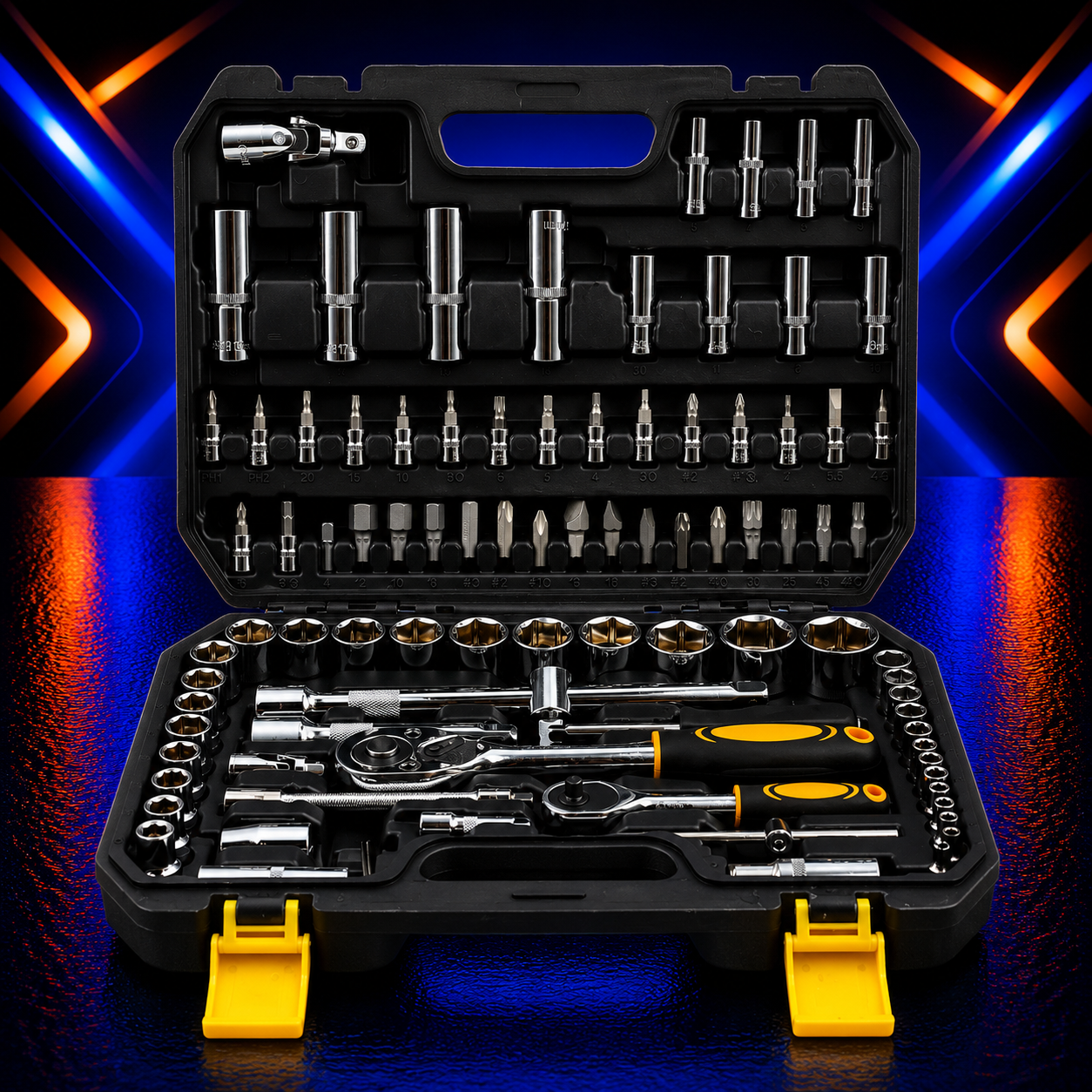 94-Piece Socket & Ratchet Tool Set