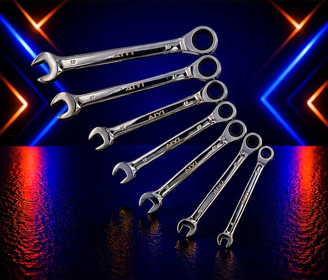 7-Piece Ratchet Wrench Set