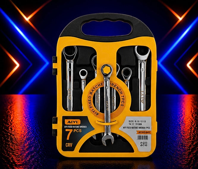 7-Piece Ratchet Wrench Set