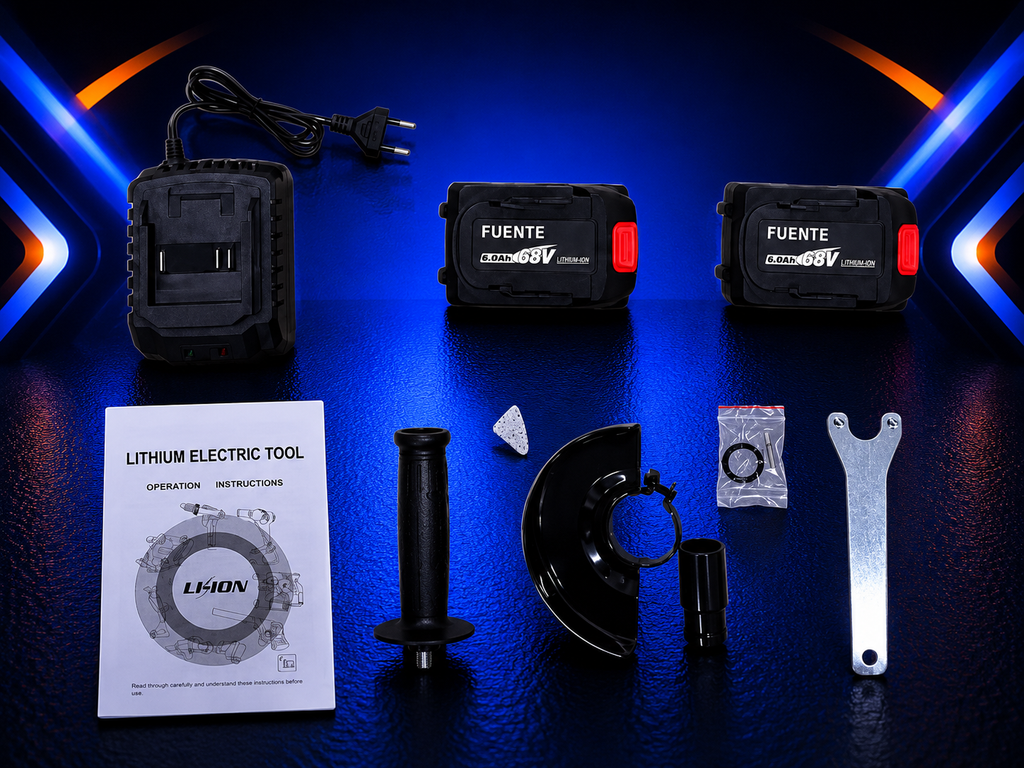 68V Cordless 3-in-1 Power Tool Set
