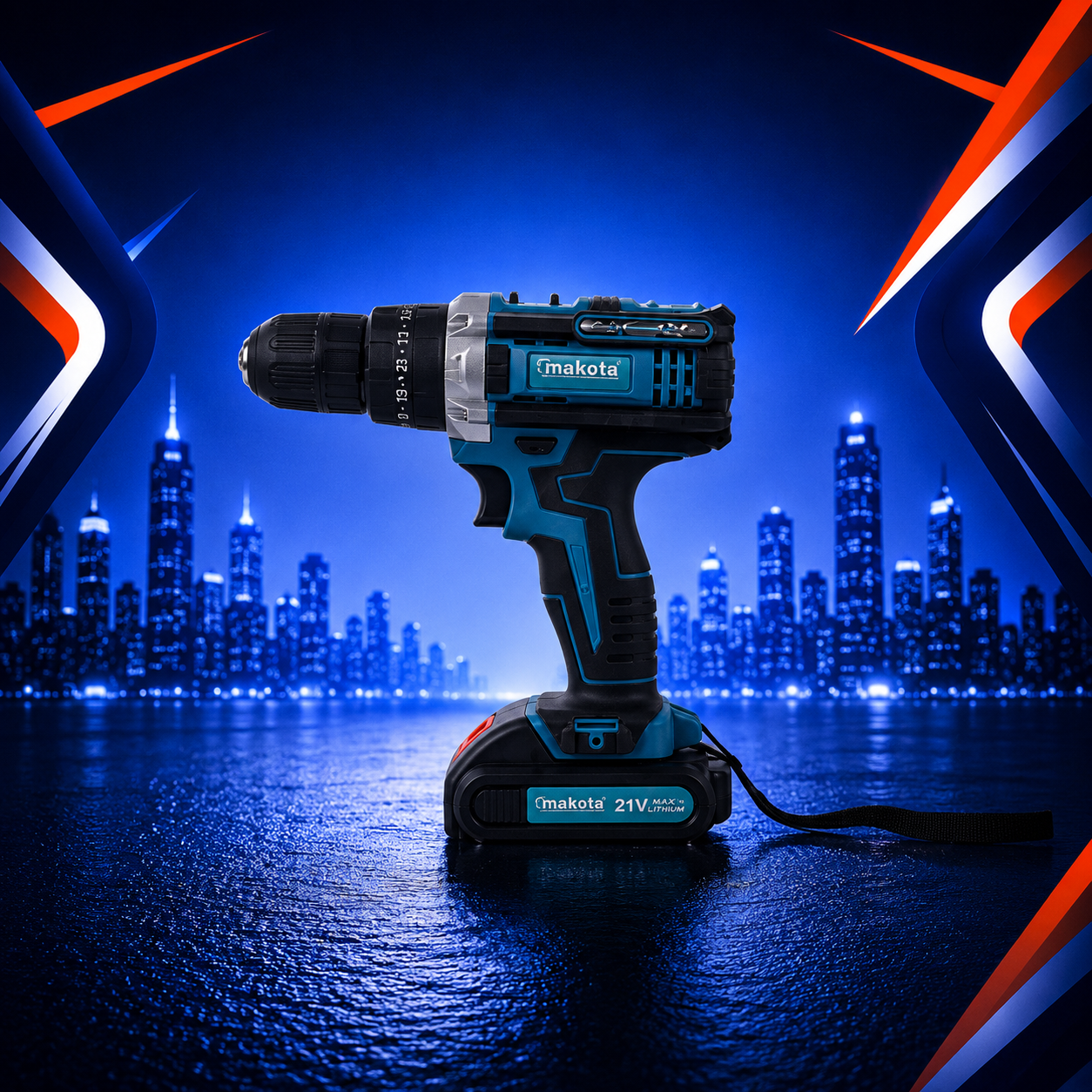 4-Piece Cordless Power Tool Set