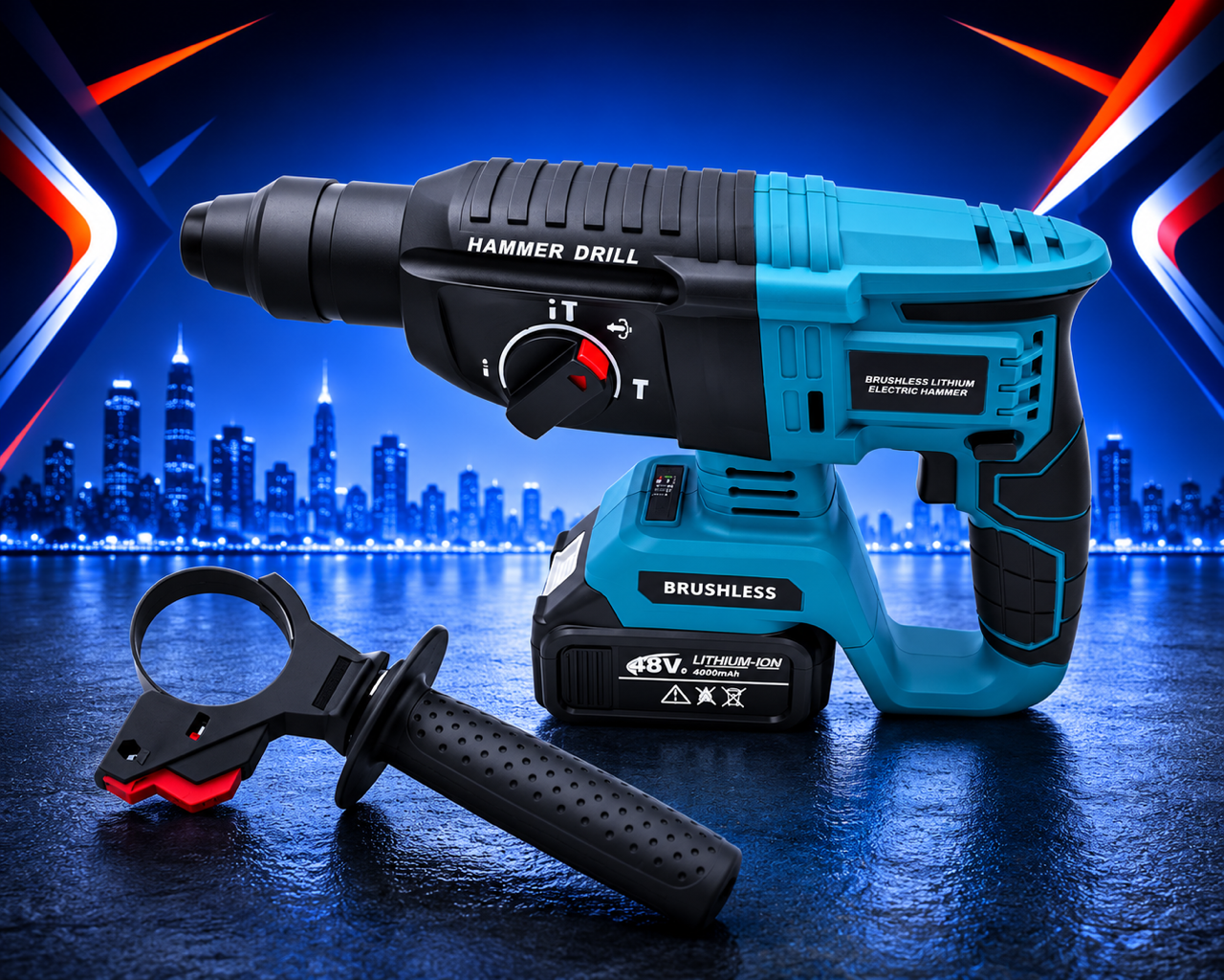 4-Piece Cordless Power Tool Set
